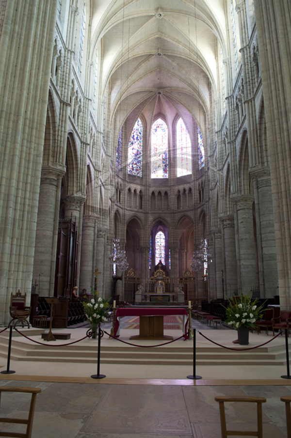 Eglise de Soisson, vue intÃ©rieure